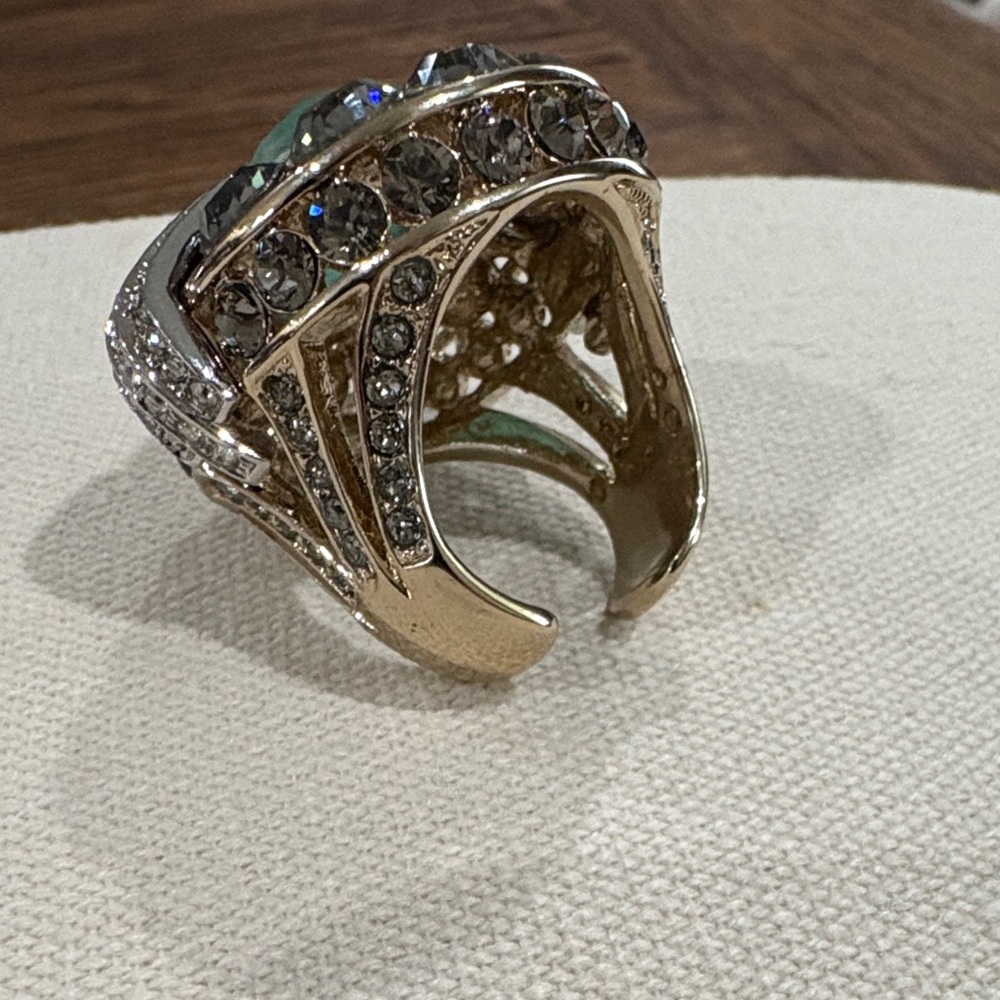 Roberto Cavalli Statement Ring Size 9 - image 2